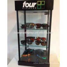 Eyewear Retail Store Wood Optical Glass Sunglasses Wholesale furniture Lockable Eyeglass Display Cabinets